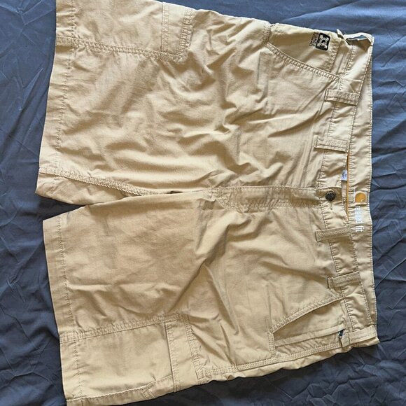 Carhartt Men's Tan Cargo Shorts Size 44 Relaxed Fit - Picture 3 of 13